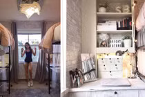 Phòng ký túc xá đơn giản, 2 nữ sinh biến nó thành thiên đường