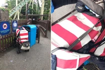 Bé 1 tuổi bị cha mẹ bỏ lại một mình để đi chơi 