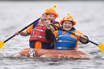 Độc đáo cuộc đua thuyền bí ngô ở Canada