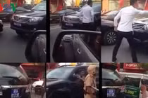 Tài xế xe biển xanh chạy ngược chiều bị tước giấy phép lái xe