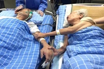 Vợ chồng già tình cảm... và câu nói “rút ruột rút gan“