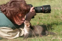 Chùm ảnh cực yêu giữa động vật và nhiếp ảnh gia (2)