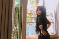 Bạn gái tin đồn của Văn Lâm khoe clip dọn nhà dịp Tết