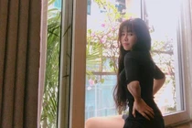 Bạn gái tin đồn của Văn Lâm khoe clip dọn nhà dịp Tết