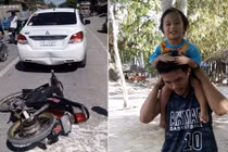 Bị đâm xe, nhưng người bị hại lại làm điều ai cũng cảm động