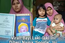 Cặp đôi đặt tên con là Google và ý nghĩa cực "choáng"