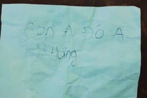 Tin mới vụ trẻ bị bỏ rơi kèm mẩu giấy 'Con anh đó anh Hưng' 