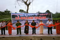 Khánh thành cầu tràn liên hợp tại Hà Giang