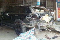 Bắc Giang: Bé trai 13 tuổi lái xe khách gây tai nạn liên hoàn 