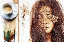 Hình ảnh độc lạ ai cũng choáng ngợp trước nghệ thuật từ cà phê