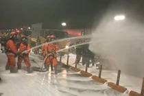 Diễn tập tai nạn liên hoàn giữa 5 ô tô và 30 xe máy trong hầm Thủ Thiêm, 40 người gặp nạn