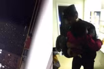 Quên mất đang sống ở tầng 15, cậu bé làm chuyện ai cũng khiếp 