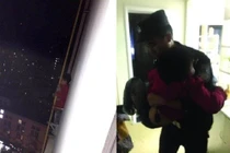 Quên mất đang sống ở tầng 15, cậu bé làm chuyện ai cũng khiếp 