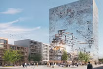 Thiết kế tòa nhà độc đáo trong suốt như đá tinh khiết