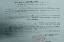 Khởi tố nữ cán bộ ăn chặn tiền thờ cúng liệt sĩ