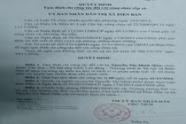 Khởi tố nữ cán bộ ăn chặn tiền thờ cúng liệt sĩ