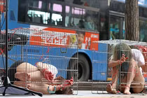 Chuyện lạ hôm nay: Thiếu nữ bị trói trong lồng sắt và sự thực bất ngờ