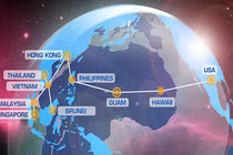 Cáp quảng biển AAG rò điện, sửa xong vào ngày 18/1