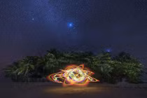 Đep mê mẩn vũ điệu kỳ ảo của ánh sáng dưới trời sao 