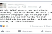 Chê thái độ phục vụ bệnh viện, nữ sinh bị kỷ luật 