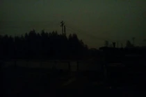 8h sáng, người dân hoảng loạn thấy trời tối đen như mực