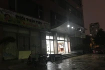 Một người phụ nữ rơi từ tầng cao Khu đô thị Cổ Nhuế xuống sảnh tử vong