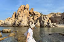 Hè về Cù Lao Câu lạc bước giữa biển xanh hoang sơ