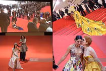 Không chỉ mặc sốc, loạt sao bày trò lố để được nhớ tên tại Cannes