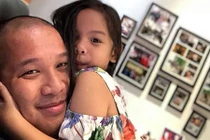 Quang Huy vui vẻ bên con gái sau tin đồn ly hôn Phạm Quỳnh Anh