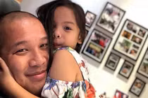 Quang Huy vui vẻ bên con gái sau tin đồn ly hôn Phạm Quỳnh Anh