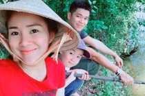 Hot Face sao Việt 24h: Con trai Lê Phương quấn quýt bên bố dượng