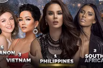H'hen Niê được dự đoán giành á hậu 2 Miss Universe 2018