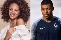 Vẻ gợi cảm của hoa hậu bị đồn hẹn hò cầu thủ Pháp Kylian Mbappe