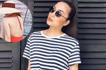 Hot Face sao Việt 24h: Tăng Thanh Hà mặc áo tắm gợi cảm