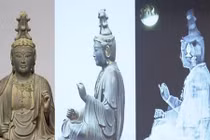 Bất ngờ phát hiện sách cổ giấu bên trong tượng Bồ Tát 700 tuổi