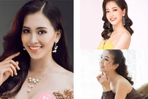 Đọ vẻ gợi cảm của Hoa hậu Trần Tiểu Vy với hai á hậu