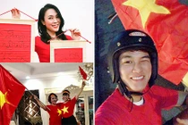 Sao Việt vỡ òa hạnh phúc trước chiến thắng của U23 Việt Nam