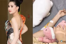 Lê Âu Ngân Anh nhập viện trước nguy cơ bị tước vương miện