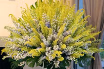 Những lẵng hoa giá gần trăm triệu đồng dịp 20/10