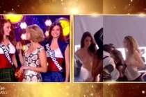 Người đẹp HH Pháp bức xúc vì bị phát cảnh lộ ngực trần trên truyền hình 