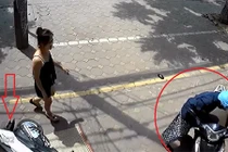 Video: Kỳ lạ Honda Lead không người lái lao qua ngã tư phi lên vỉa hè