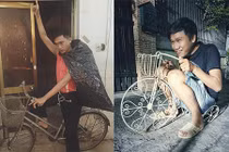 Chết cười loạt ảnh Đức “Cần trô” Xuân Nghị ngoài đời