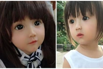 Bé gái sinh ra đã giống hệt búp bê Barbie làm phát cuồng dân mạng