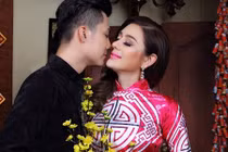 Lâm Khánh Chi ngọt ngào bên chồng trong bộ ảnh xuân 2018