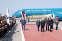 Tổng Bí thư Nguyễn Phú Trọng bắt đầu thăm chính thức Liên bang Nga