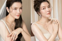 Lý Nhã Kỳ đẹp không tỳ vết khi hóa cô dâu lộng lẫy