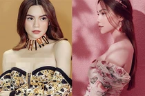 Hồ Ngọc Hà để lộ vòng một căng đầy với váy áo trễ nải