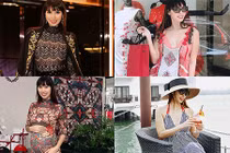 Siêu mẫu Hà Anh đẹp rạng rỡ ngay cả khi mang bầu 