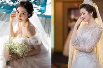 Ngắm Á hậu Tú Anh diện váy cưới đẹp ngất ngây trước hôn lễ