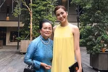 Hot Face sao Việt 24h: Tăng Thanh Hà rạng rỡ bên mẹ ruột